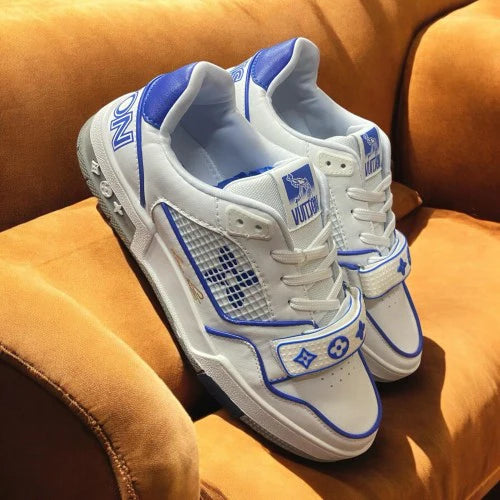 LV TRAINER SNEAKER - MONOGRAM FLOWERS - shayn.ox