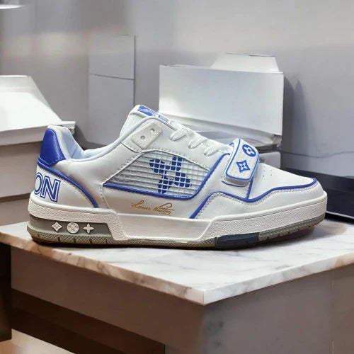 LV TRAINER SNEAKER - MONOGRAM FLOWERS - shayn.ox